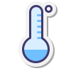 Thermometer Quarter icon