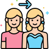 external-faces-modeling-agency-flaticons-lineal-color- flat-icons-3 icon