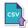 Import CSV icon