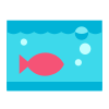 aquário retangular icon