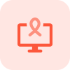 Diagnosis of a cancer patient through Computer technology icon