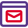 Email, web browser icon