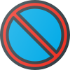 No Stopping icon