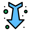 Down Arrow icon