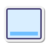 Show Bottom Panel icon