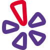 Yelp is a business directory service and crowd-sourced review forum icon