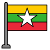 Flagge 2 icon