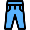 Jeans with a thick fabric not easy to clean in normal machine icon