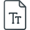 Font Type icon