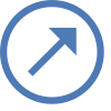 Circled Up Right icon