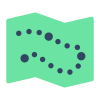 Wegpunkt-Karte icon