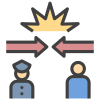 Konflikt icon