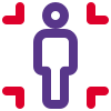 Crop function of user handling computer layout icon