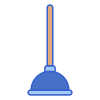 external-plunger-cleaning-flaticons-lineal-color-flat-icons-5 icon