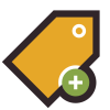 Aggiungi Tag icon