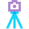 Camera on Tripod icon