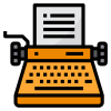 Typewriter icon