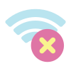 No WiFi icon
