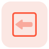 Left Arrow direction for the navigation of the traffic icon