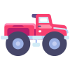 Monster car icon