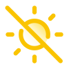 Non esporre alla luce solare icon