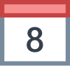 Calendar 8 icon