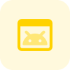 Default web browser of Android operating system icon