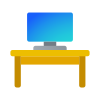 PC on Desk icon