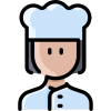 Cocinero de sexo masculino icon