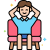relaxation-externe-isolation-flaticons-lineal-color-flat-icons-2 icon