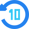 Repetição de 10 icon