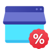 Online-Shop Verkauf icon