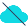 Cloud non disponibile icon