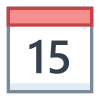 Calendrier 15 icon