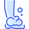 右の足跡 icon