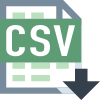 Exportación CSV icon