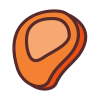 Steak saignant icon