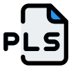 외부-pls-is-a-computer-file-format-for-a-multimedia-playlist-audio-filled-tal-revivo icon