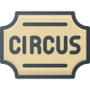 Circus Ticket icon