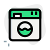 Laundry service for the customer for hotel room icon