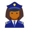 poliziotto-femmina-tipo-pelle-5 icon
