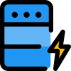 Modern server component with low power consumption icon