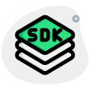 Sdk developer kit and application bundled group icon