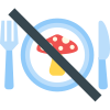 먹을 수 없는 icon