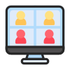 Videokonferenz icon