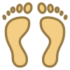 Footprint icon