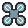 Drone Bottom View icon