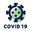 COVID-19（新型コロナウイルス感染症 icon