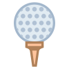 Pelota de golf Filled icon
