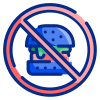 No Fast Food icon